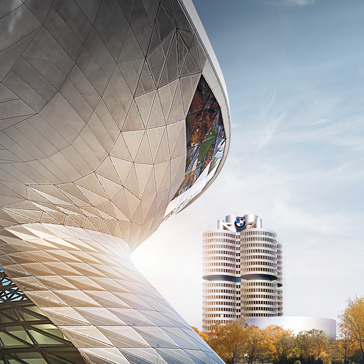 The BMW Four-Cylinder and the BMW Welt