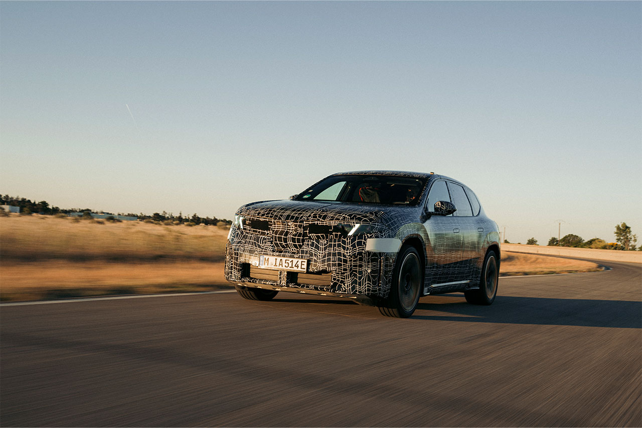 Der Prototyp BMW iX3 50 xDrive.