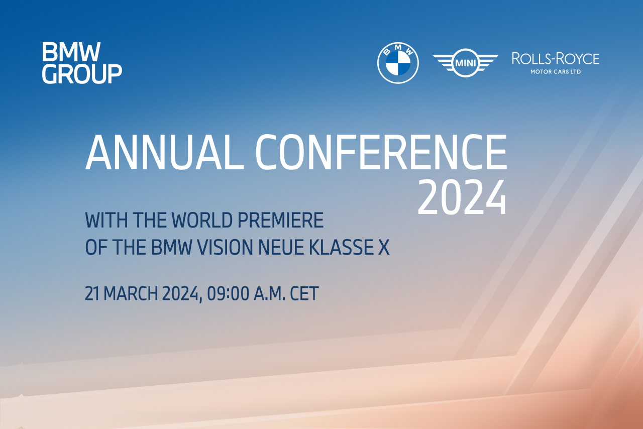 Key Visual BMW Group Annual Conferences.