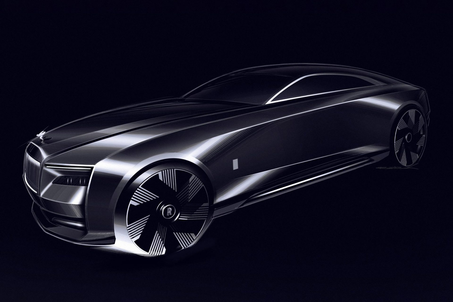 Rolls Royce Visionsfahrzeug