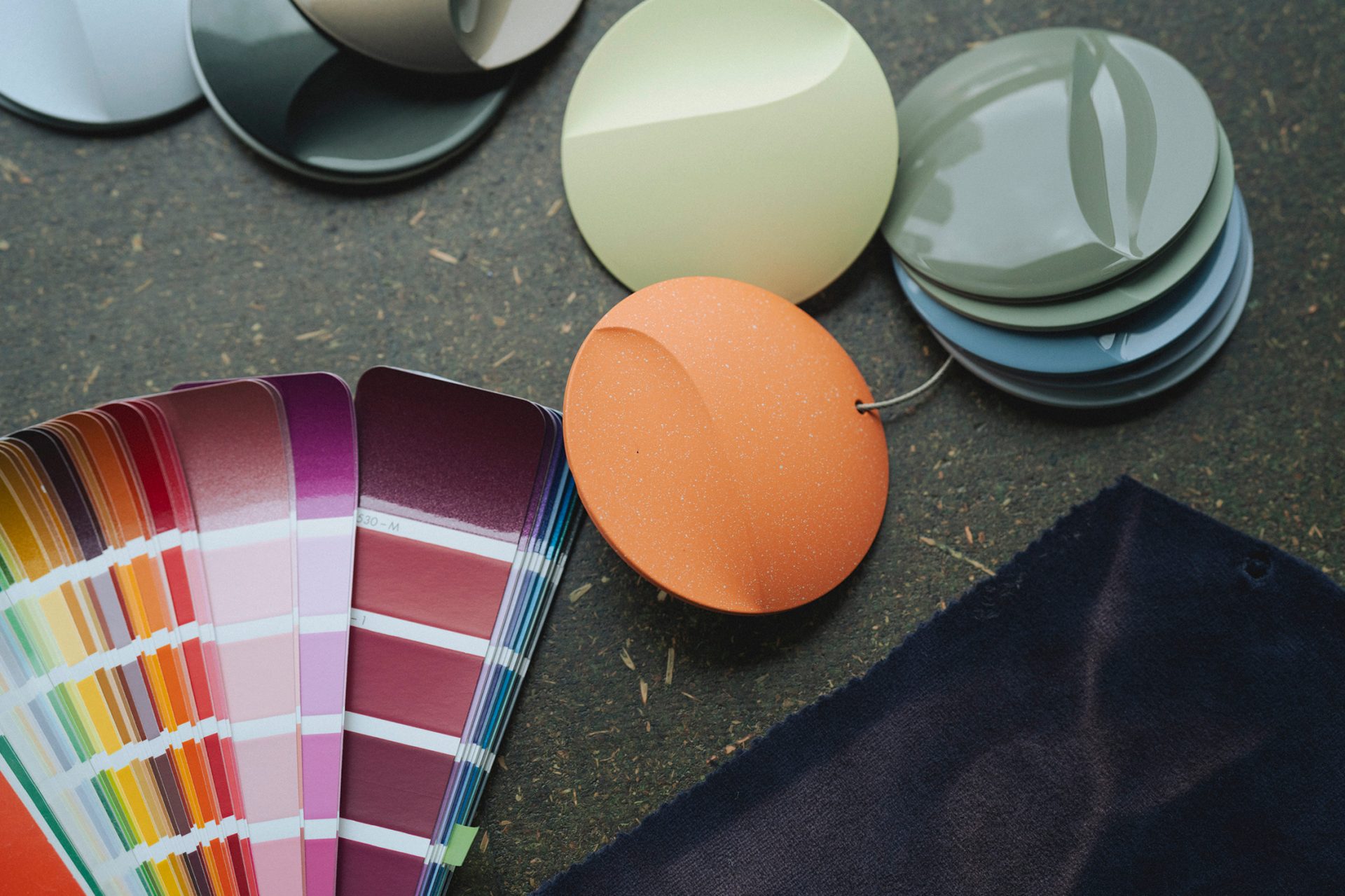 Farbpaletten bei Designworks Shanghai