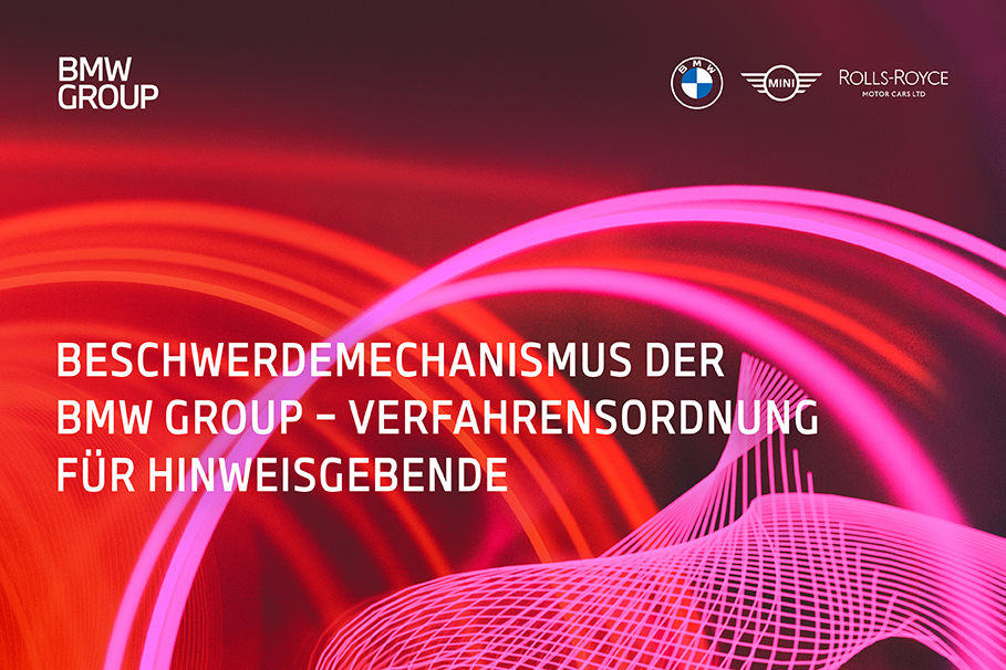 Beschwerdemechanismus der BMW Group