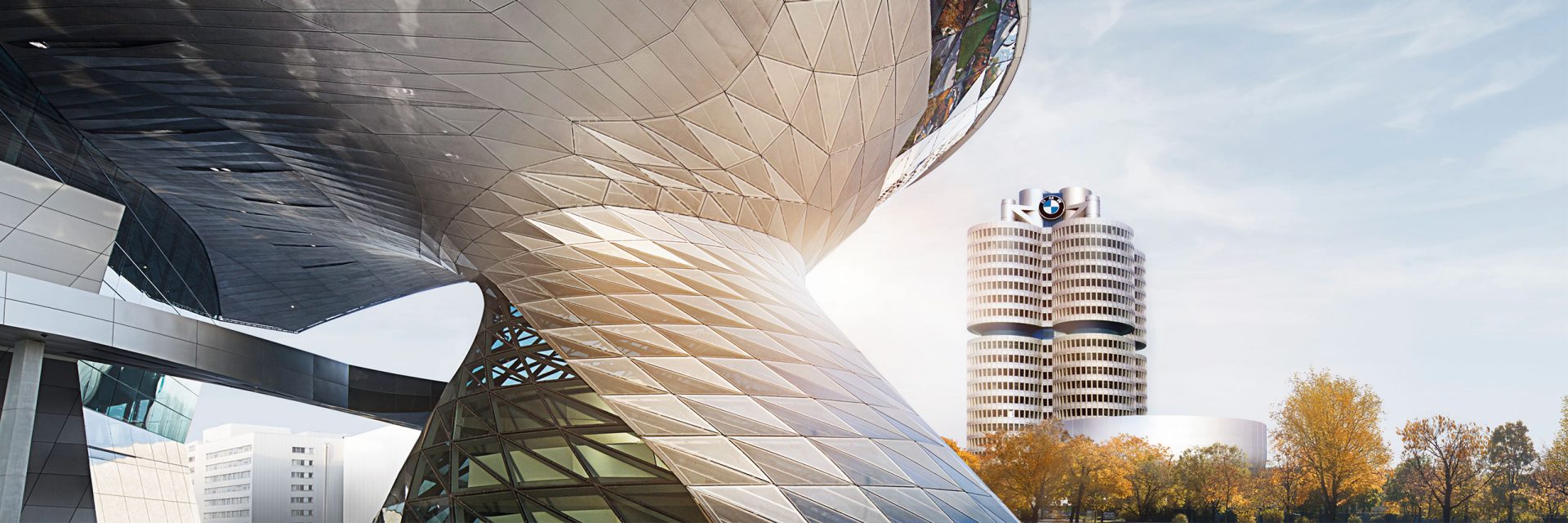 Bmw Welt bei nacht eintritt