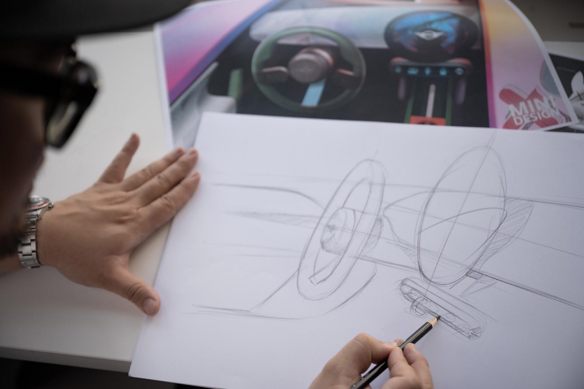 Design process of a new MINI Interior