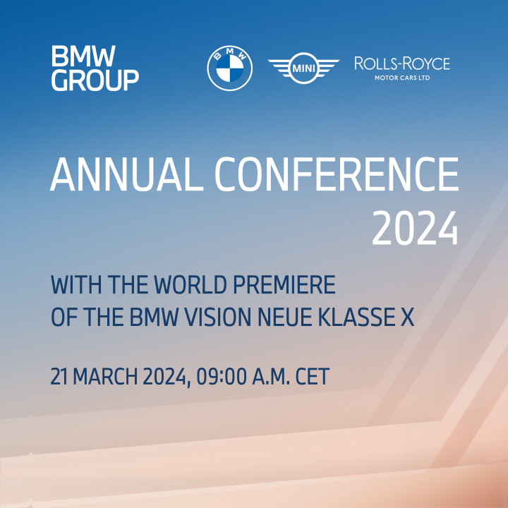 Key Visual BMW Group Annual Conferences.