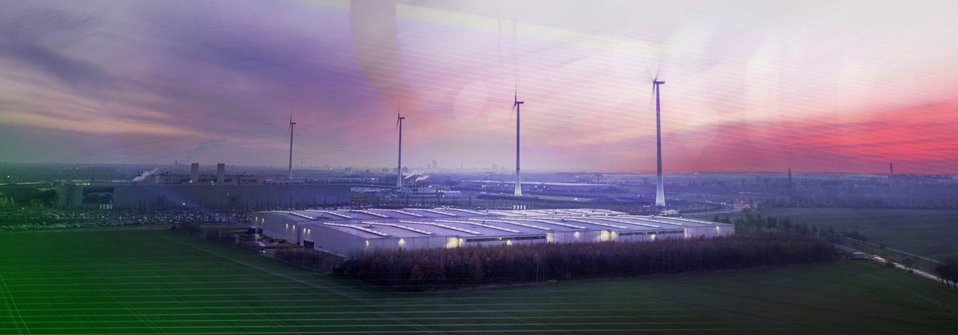 Leipzig wind turbines bmw group